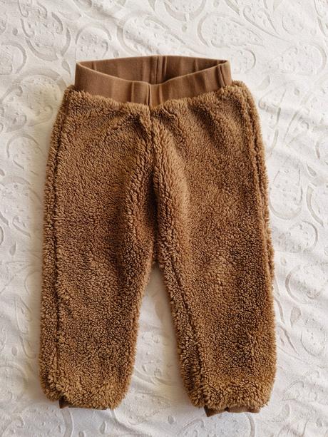 Hrubé zateplené nohavice, h&m,98