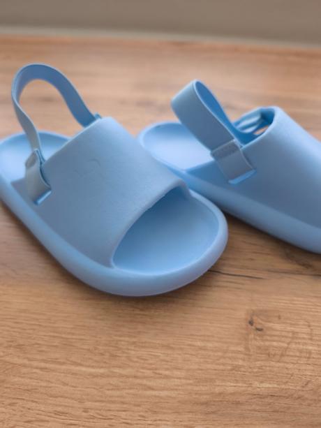 Modré chlapčenské šľapky, pepco,27