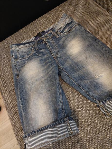 Šortky riflové, xs