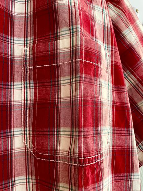 Bavlnená kockovaná košeľa, 4xl