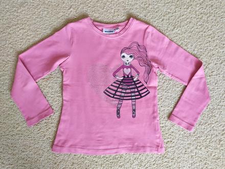 Tričko s dlhým rukávom veľ. 122, 122