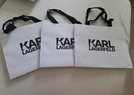 Pevná papierová taska karl lagerfeld, karl lagerfeld