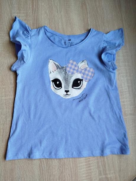 Pekné tričko 122/128, h&m,122