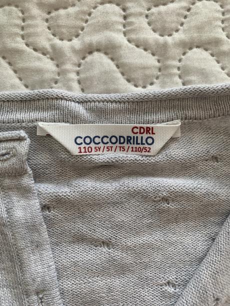 Coccodrillo krásny sivý svetrik, coccodrillo,110