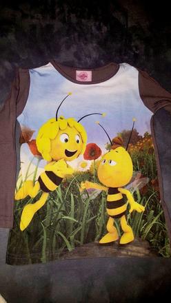 Tricko včielka maja dlhy rukav, 98