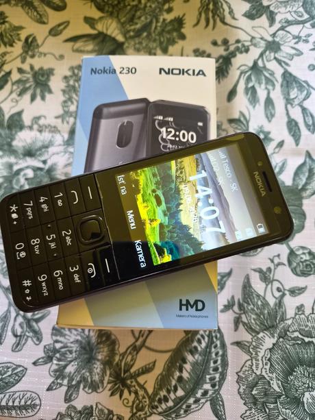 Nokia 230 model 2024 dual sim čierny, nokia