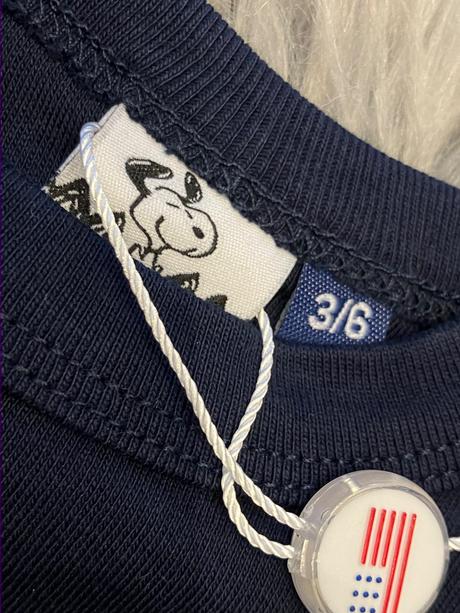 Chlapčenské body s potlačou snoopy (3-6 mes.), original marines,62