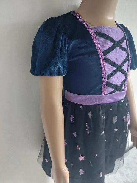 Nočná obloha / čarodejnica karnevalový kostým 104,