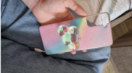 Stojanček a držiak na mobil popsockets, rainbow,