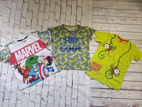 3x bavlnené tričko, kiki&koko,110