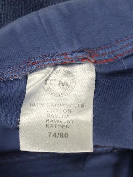 Chlapčenské modré tepláky tcm veľ. 9-12 mes. a, tcm,80