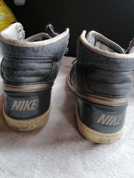 Kožené vysoké tenisky, nike,39