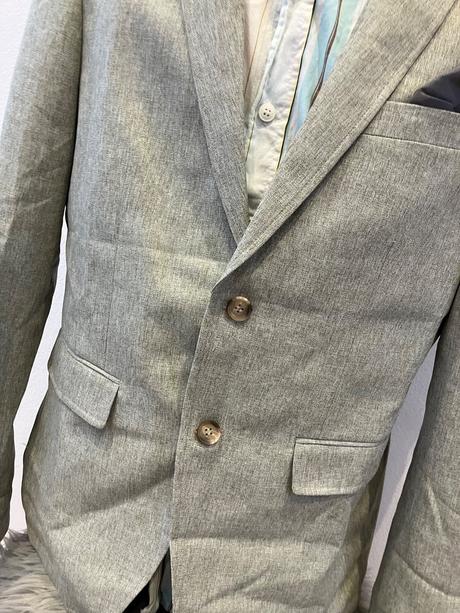 Pánske elegantné sako sivé giorgie (l), l