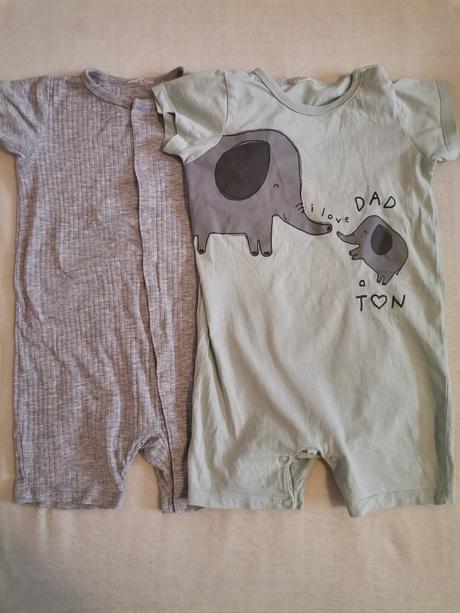 Sada 2 ks overalov na spanie h&m, h&m,86