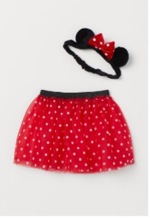 Minnie kostym,celenka a suknicka,