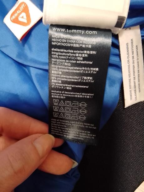 Bunda značky tommy hilfiger, tommy hilfiger,170