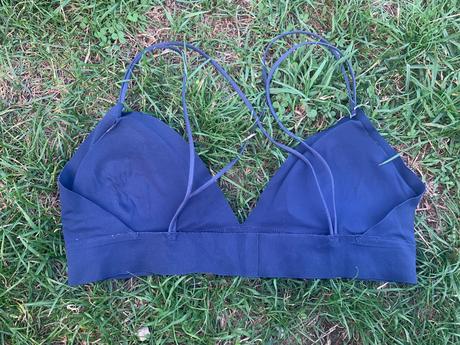 Športová bezšvovej podprsenka s krizenim, l