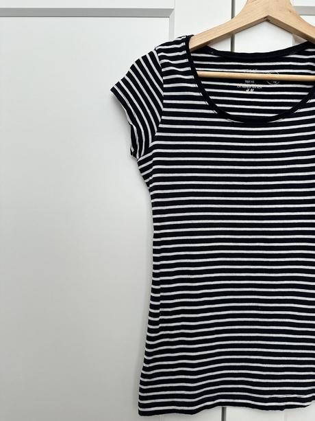 Pruhovane tričko, h&m,xs