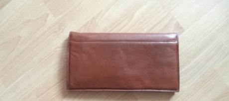 Krásna vintage hnedá listová kabelka z pravej kože, 