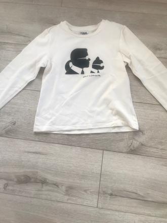 Krásne tričko karl lagerfeld, 104