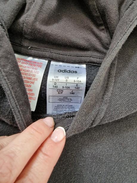 Mikina, adidas,140