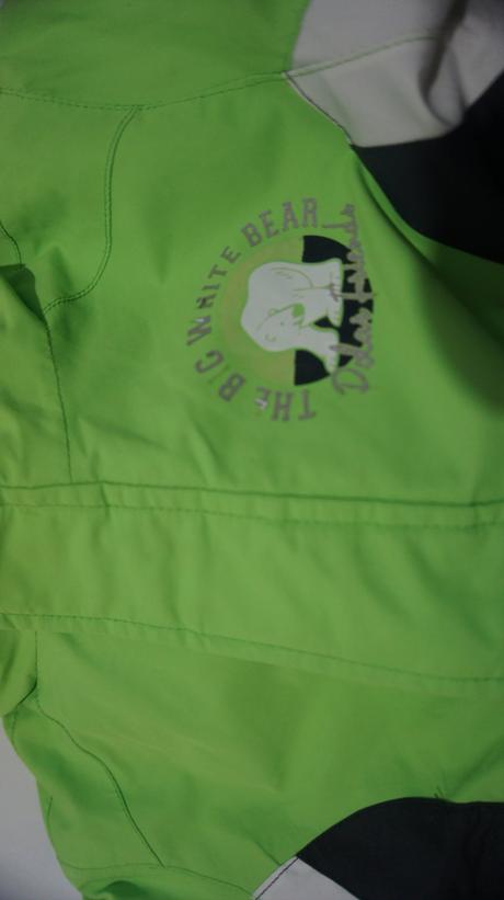 Zelená lyžiarska bunda, lupilu,92