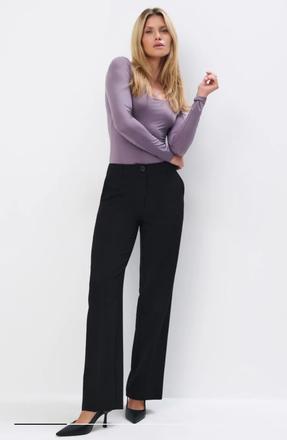 Dámske čierne nohavice, mohito,32