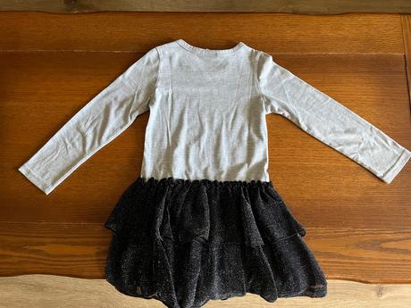 Šatičky hello kitty s volánikmi šifónovými 110/116, sanrio,110