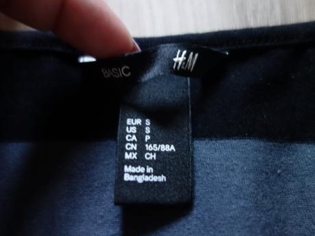 Dámske šaty h&m basic, h&m,s