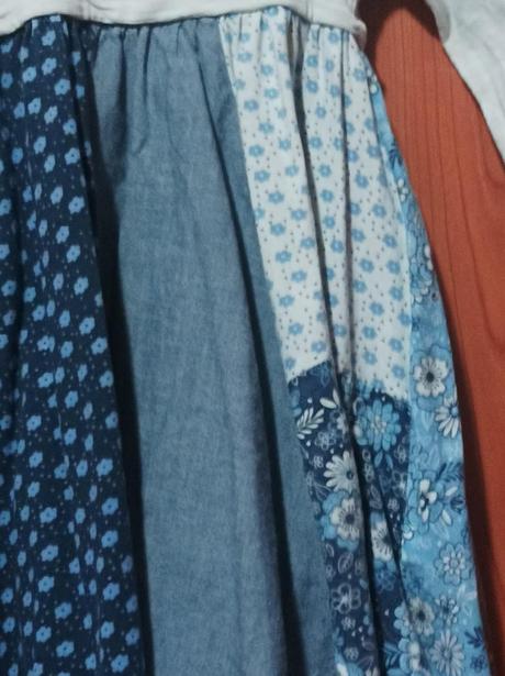 Dievčenske šatočky v štýle patcheswork, f&f,92