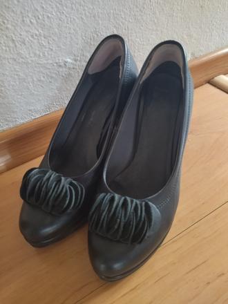 Kožené lodičky 37, 36