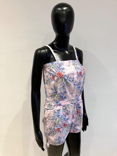 Dámsky vzorovaný letný overal (s/m), m / s