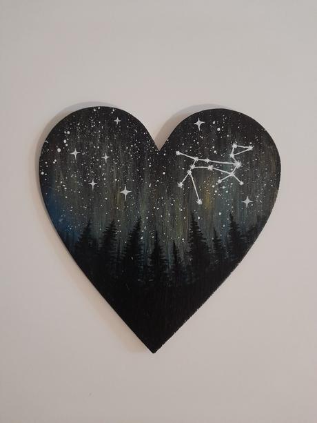 Akryl polarna ziara, suhvezdie canis major, 