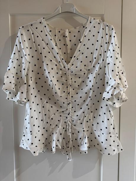 Bodkovaný top 38, h&m,38