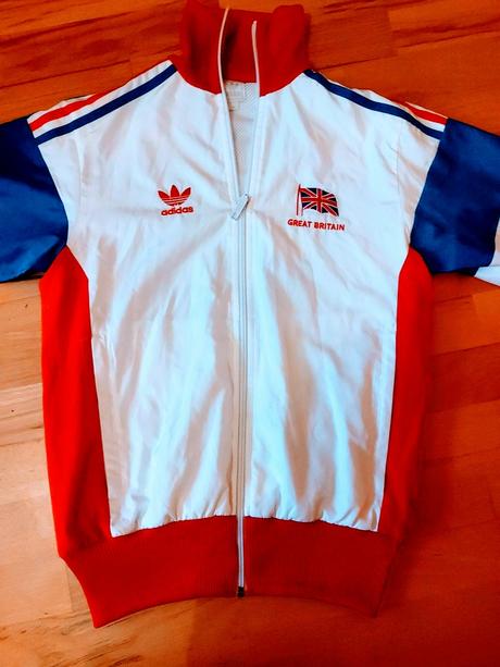 Adidas great britain, pc 70 e, ľahká športová bund, adidas,xs