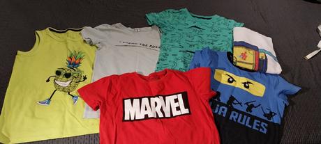 Tričká 122/128, 122