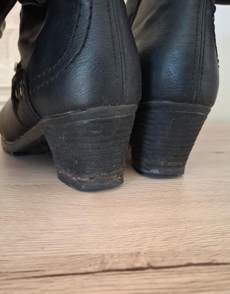 Kožené čižmy rieker, rieker,38