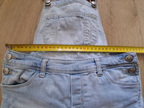 Riflove kraťasy na traky, denim,128