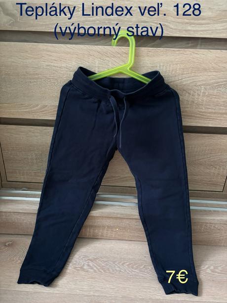 Tepláky lindex veľ. 128, lindex,128