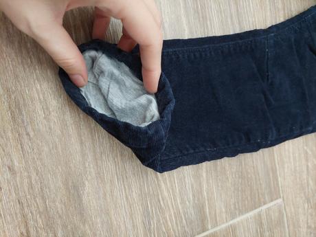 Podšité menčestráky č.104-110, 110