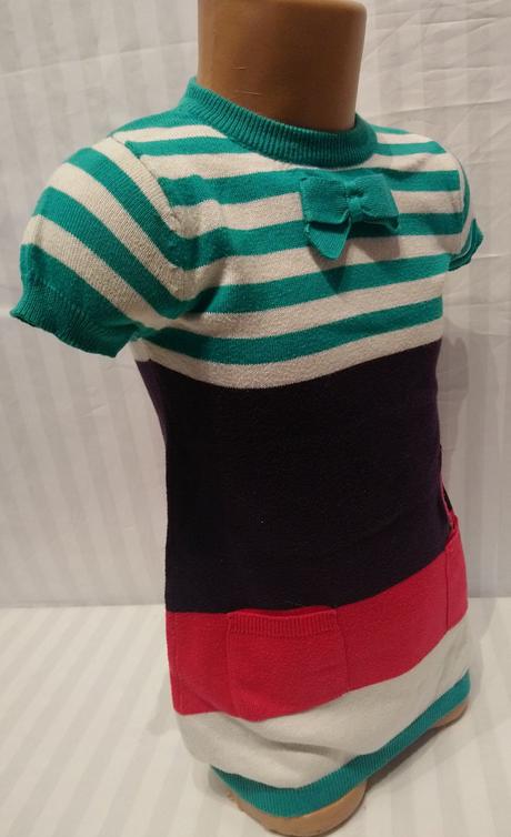 Dievčenský predĺžený pulóver s vreckami, lupilu, lupilu,104