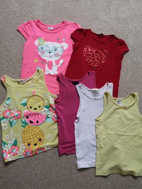 Tričká, tielka 110, h&m,110