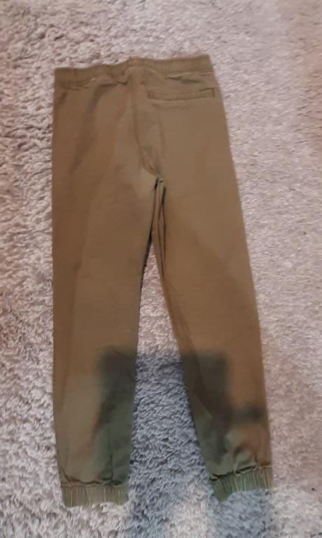 Jogger  bavlnené nohavice, h&m,152