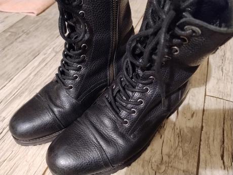 Kožené čižmy pepe jeans, pepe jeans,38