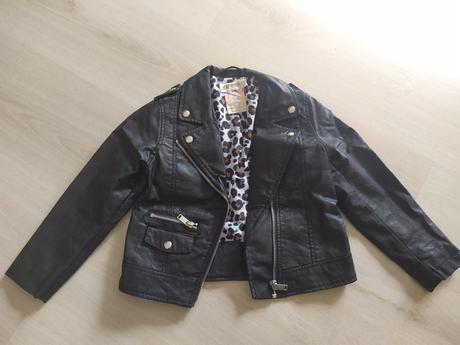 Koženková bundička, h&m,110