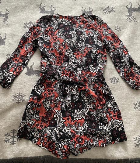 Kvetový overal, h&m,38