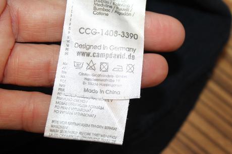 Pánske tričko camp david v. m, m