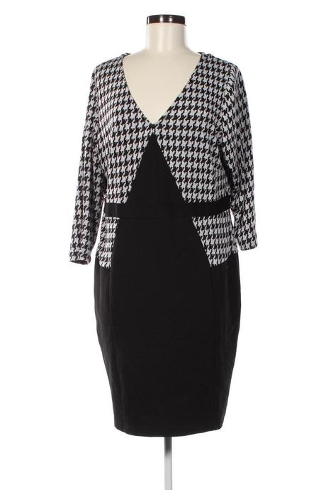 Dámske čierno-biele šaty veľ. xl/xxl, xl