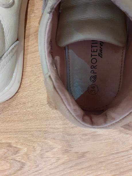 Dievčenske bf poltopánky, protetika,34