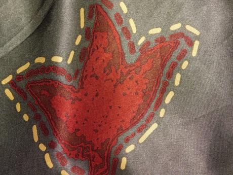 Ranch wear texas stitching luxusna hodvabna šatka, l